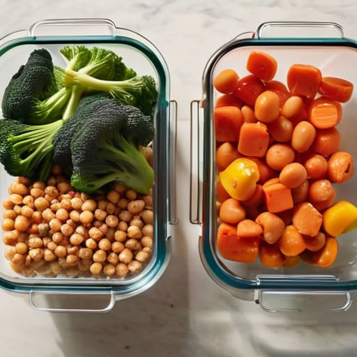 Meal prepping using The Component Method.