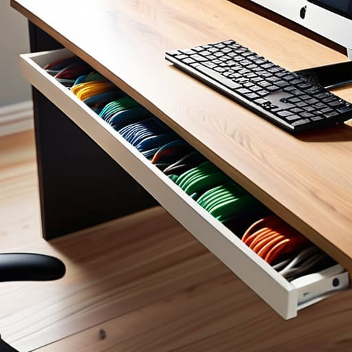 Hiding Computer Wires With Simple Diy Cable Organizer Hacks
