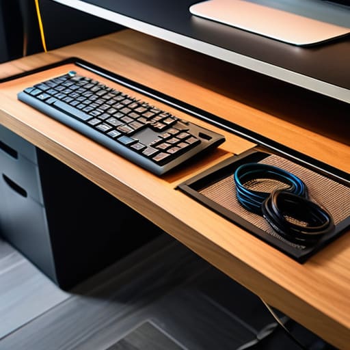 Smart cable management DIY organization tips.