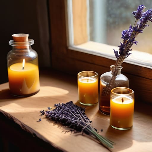 Guide on how to make candles.
