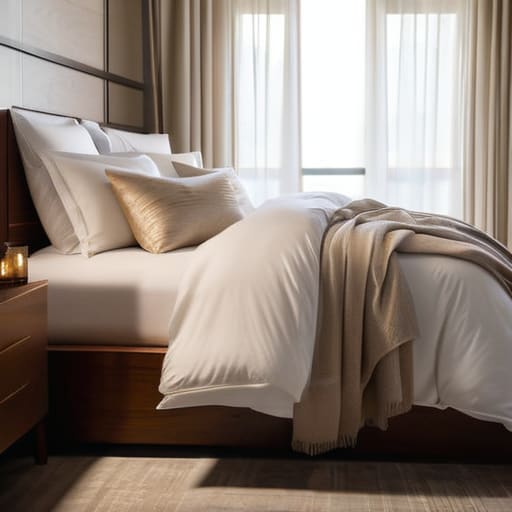 How to make your bed look luxurious.