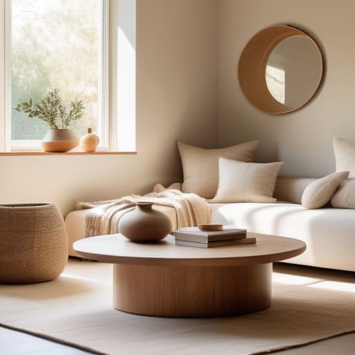 Minimalist home tips for a warm aesthetic.