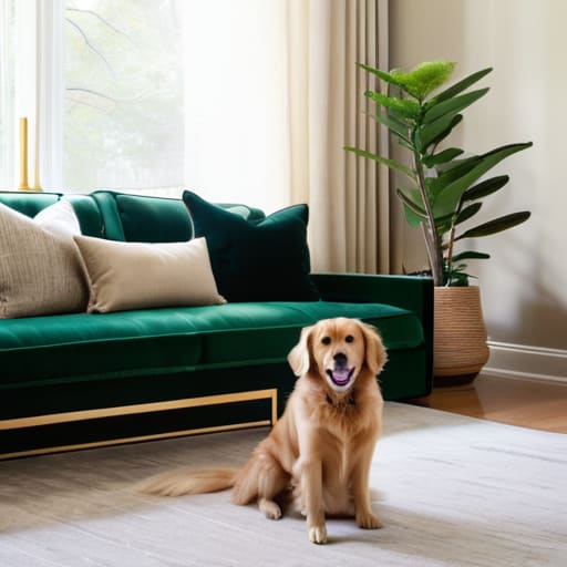 Stylish pet friendly home ideas for decor.