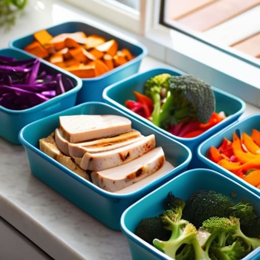 Time Efficient Meal Prepping and Nutritious Snacks for Office Workers