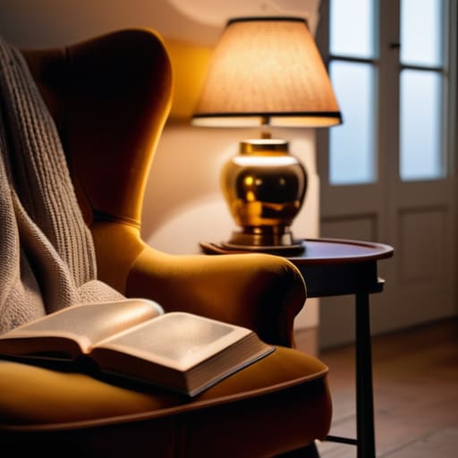 Master your lighting layers in reading nooks.